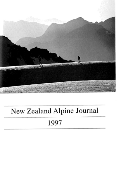 New Zealand Alpine Journal 1997 Vol 49 cover